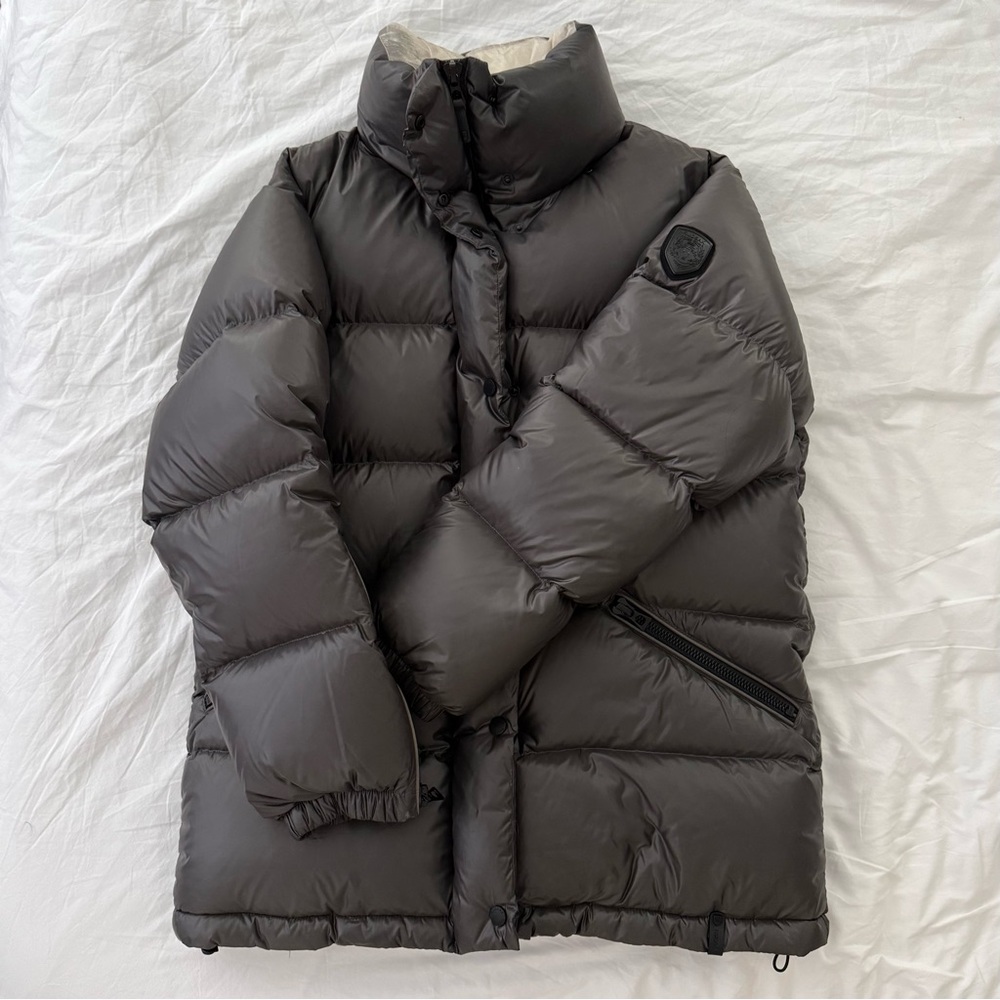 RUDSAK Gray and Cream Puffer Jacket